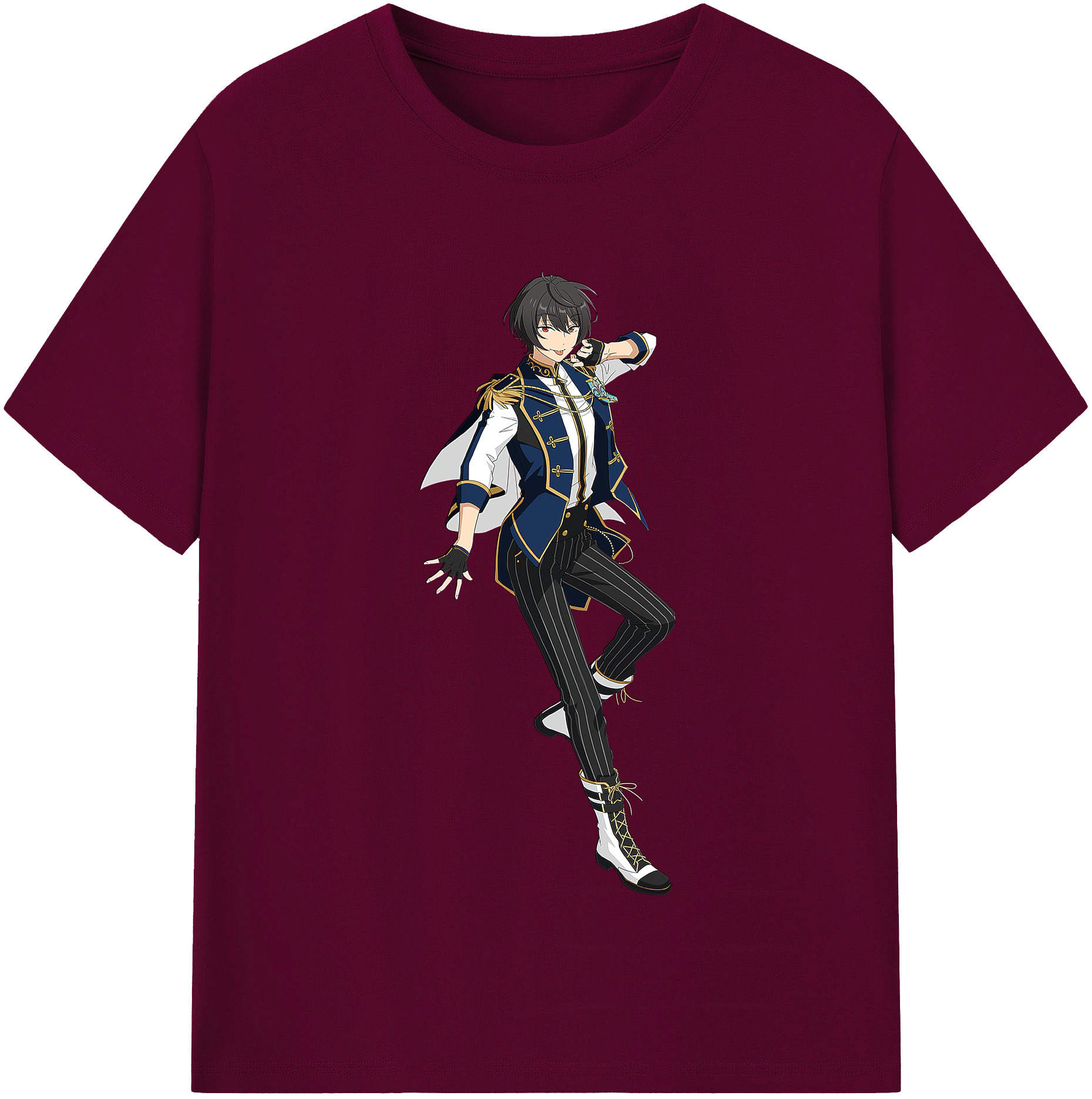 （画像用） あんさんぶるスターズ! Ensemble Stars レディースカジュアルプリントTシャツ（綿100％）